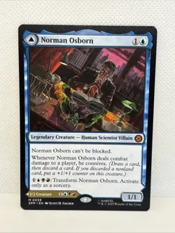 NM/M - Norman Osborn/Green Goblin M 0039 - MTG Marvel's Spider-Man - Image 1