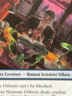 NM/M - Norman Osborn/Green Goblin M 0039 - MTG Marvel's Spider-Man - Image 2