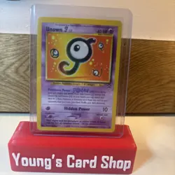 Unown J - Normal #38 Black Star Promo Pokemon TCG - Image 1