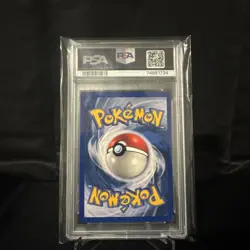 1999 POKEMON BASE SET SHADOWLESS #43 ABRA PSA 9 - Image 2