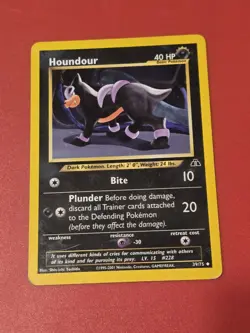 Houndour - Neo Discovery 39/75 Uncommon Non-Holo Pokemon TCG - Image 1