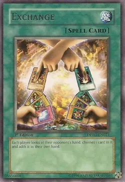Exchange - DPYG-EN021 - Rare - Unlimited Edition - Lightly Played - Image 1
