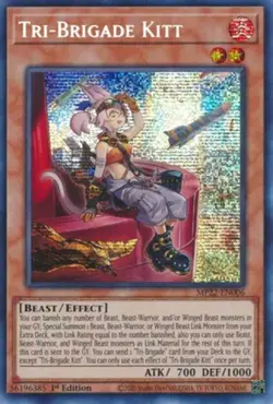 Yugioh! LP Tri-Brigade Kitt - MP22-EN006 - Prismatic Secret Rare - 1st Edition L - Image 1