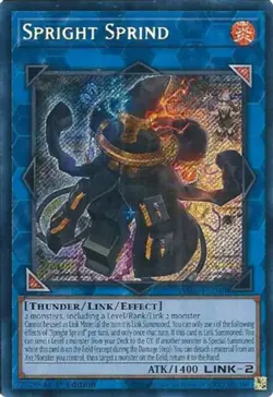 Yugioh! Spright Sprind - DABL-EN048 - Secret Rare - 1st Edition Near Mint, Engli - Image 1