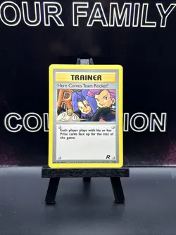 Here Comes Team Rocket (71/82) Regular Team Rocket Set Rare Pokemon Card LP - Image 1