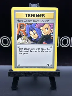 Here Comes Team Rocket (71/82) Regular Team Rocket Set Rare Pokemon Card LP - Image 2