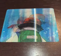 Pokemon Ash Ketchum Lenticular Promo Card PIKA-0020D/DVD NM - Image 3