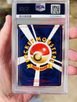 Aerodactyl Holo Card 2000 Pokemon Japanese Neo 3 #142 PSA 8 NM-MT - Image 5