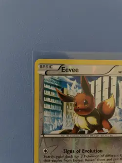 Eevee 90/116 Reverse Holo Rare Pokemon Card - Lightly Played - Image 3