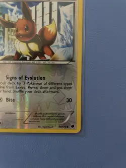 Eevee 90/116 Reverse Holo Rare Pokemon Card - Lightly Played - Image 5