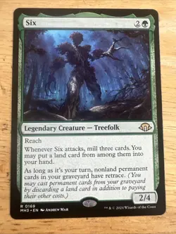 Six #169 Modern Horizons 3 Magic The Gathering Card - Image 1