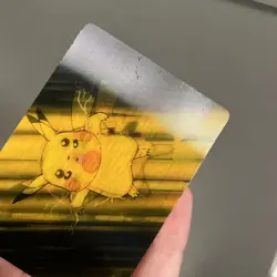 1998 Pokemon Lenticular Pikachu Card Viz Video - Image 2