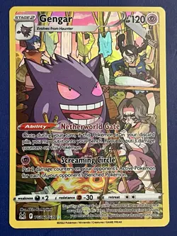 🚨 Pokemon TCG Gengar TG06/TG30 SWSH:11 Lost Origin Trainer Gallery Holo Card - Image 1