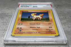 Pokemon Card Shadowless Ponyta PSA 9 Mint, Base Set #60, WOTC 1999 - Image 3