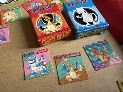 Pokemon card / Sticker Collection Charizard Blastoise Venusaur Shiny - Image 3