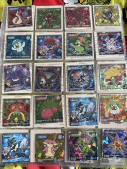Pokemon card / Sticker Collection Charizard Blastoise Venusaur Shiny - Image 4