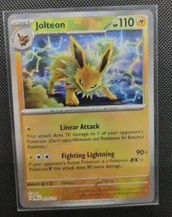 Pokemon TCG - Jolteon Poke Ball Holo Pattern 029/131 - Prismatic Evolutions - Image 1