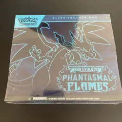 Pokemon TCG: Phantasmal Flames Pokemon Center ETB Factory Sealed - Image 1