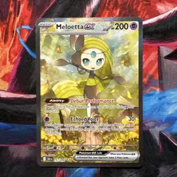 Pokemon TCG Meloetta EX 167/086 Black Bolt S&V Sir NM Pack Fresh English - Image 1