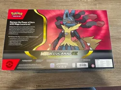 Pokemon TCG Mega Lucario Ex Premium Figure Collection - Brand New And Sealed! - Image 2