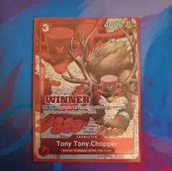 Tony Tony Chopper OP04-010 Winner Card One Piece Tcg - Image 1