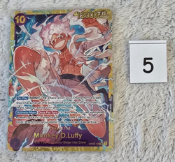 ~ Monkey D Luffy Gear 5 SEC Alt Art One Piece TCG OP05-119 PRB-01 Japanese 05 - Image 1
