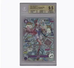 One Piece Uta OP02-120 SP Special Alternative Art BGS 9.5 English - Image 1