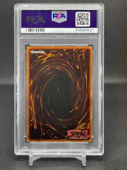 Yugioh The Flute of Summoning Dragon SDK-042 1st PSA 10 Error Foil Shift Card - Image 3