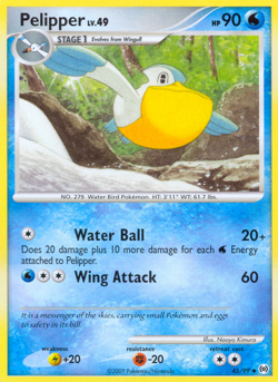 Pelipper 45/99 Uncommon | Arceus | Pokemon Card - Image 1