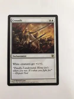 Crusades MTG Magic the Gathering Card LP Lightly Played Duel Decks - Image 1