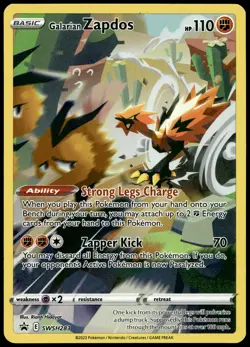 Galarian Zapdos - Promo SWSH: Sword & Shield Promo Cards SWSH283 NM - Image 1
