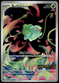 Bulbasaur - (Mega Evolution Stamped) Illustration Rare Miscellaneous Cards & Pro - Image 1