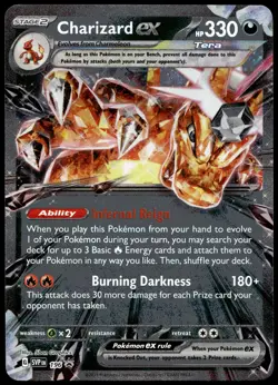 Charizard ex Promo SV: Scarlet & Violet Promo Cards 196 NM - Image 1