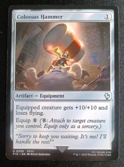 MTG Final Fantasy - Colossus Hammer - Image 1