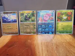 Pokemon Black Bolt White Flare Pokeball Lot - Blitzle Mienshao Alomomola Petilil - Image 1