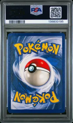 1999 Pokemon Base Set Machop Shadowless #52 PSA 9 MINT - Image 2