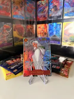 Manga Rare Rayleigh [OP08-118] (Parallel) One Piece TCG Two Legends [ENG] NM+ - Image 1