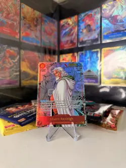 Manga Rare Rayleigh [OP08-118] (Parallel) One Piece TCG Two Legends [ENG] NM+ - Image 2