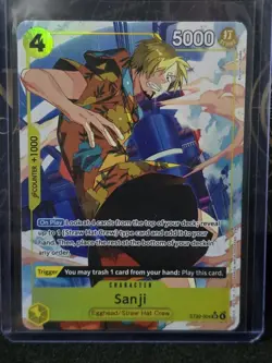 One Piece TCG Sanji ST29-004 Alternate Art Leader Starter Deck: Egghead - Image 1