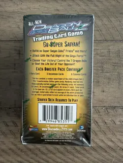 DRAGON BALL Z TRANSFORMATION BOOSTER BOX CARDS TCG 2006 12 PACKS VERY RARE - Image 2