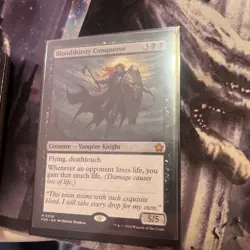 Bloodthirsty Conqueror Foundations NM mtg - Image 1