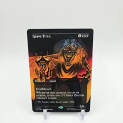 Grave Titan - Secret Lair Drop Series - #2188 - Iron Maiden Album Art - MTG - Image 1