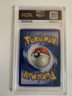 1999 POKEMON GAME 33 KAKUNA SHADOWLESS PSA 9 - Image 2