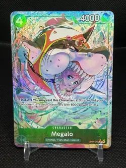 Megalo EB04-018 R ALT ART - The Azure Sea's Seven ENGLISH OP14 One Piece English - Image 1