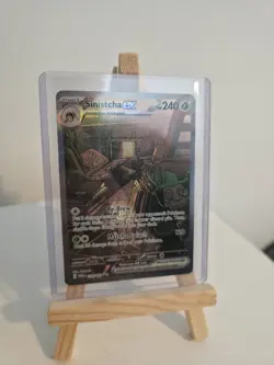 Sinistcha EX 210/167 | Twilight Masquerade Pokemon Card. PACK FRESH NM/MINT - Image 2