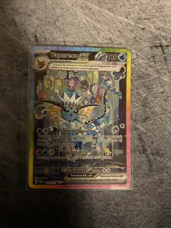 Pokemon TCG Vaporeon EX Prismatic Evolutions Special Illustration Card 149/131 - Image 5