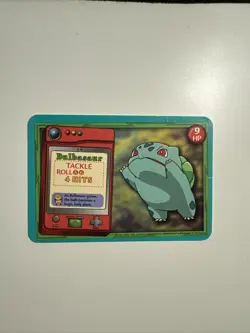 Bulbasaur Jr Adventure Game Pokemon Card - Image 1