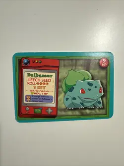 Bulbasaur Jr Adventure Game Pokemon Card - Image 2