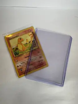 Pokemon Charmander Base Set Non-Holo Card 46/102 1999 Rare Vintage WOTC - Image 3