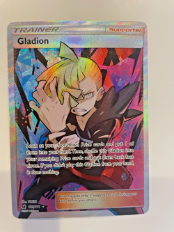 Gladion (Full Art) 109/111 Sm-Crimson Invasion Holo Pokemon Card - Image 1
